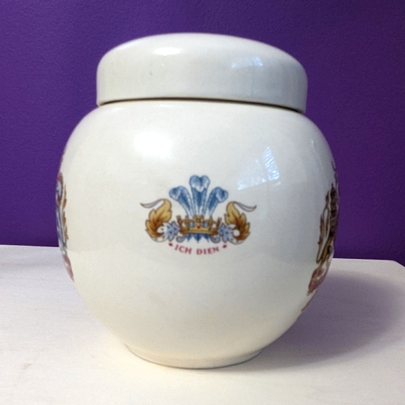 1981 Charles & Diana Wedding Tea Caddy by Sadler England - Vintage - Royalty - Picture 2 of 5